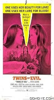 Twins Of Evil (1971) poster
