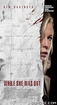 While She Was Out (2008) poster