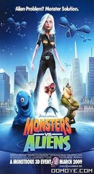 Monsters Vs. Aliens (2009) poster