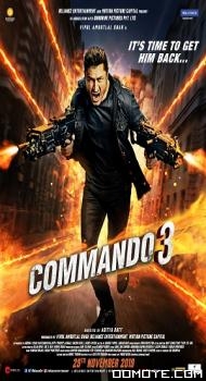 Commando 3 (2019) poster