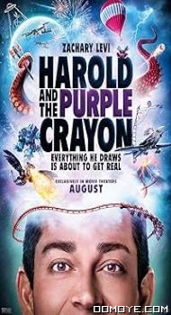 Harold and the Purple Crayon (2024) poster