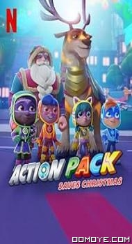 The Action Pack Saves Christmas (2022) poster