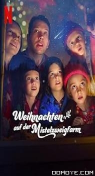 Christmas on Mistletoe Farm (2022) poster