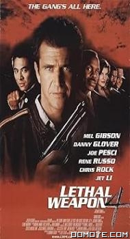 Lethal Weapon 4 (1998) poster
