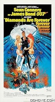 James Bond Part 7: Diamonds Are Forever (1971) poster