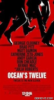 Oceans Twelve (2004) poster